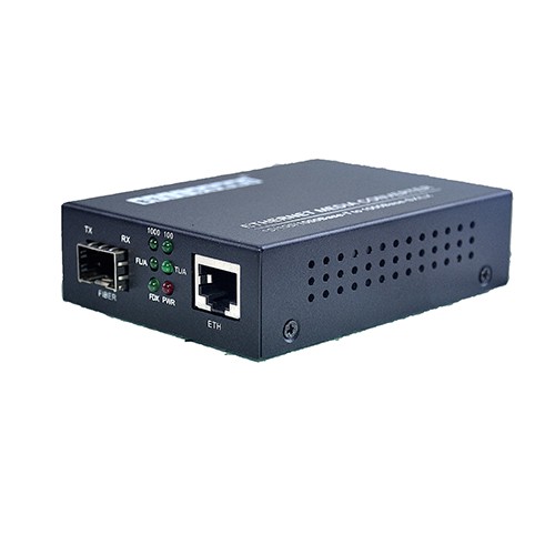 7301.jpg Bellcomms CSM-LC0202-LFP 10/100/1000Base-Tx to 1000Base-Fx(SFP),Unmanaged Media Converter,ENHANCE LFP function