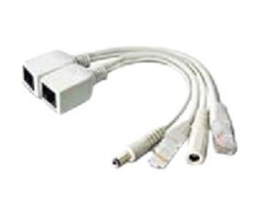 Bellcomms POE-0925 POE SPLITTER CABLE (2.1MM. X 5.5MM + RI45 PLUG)