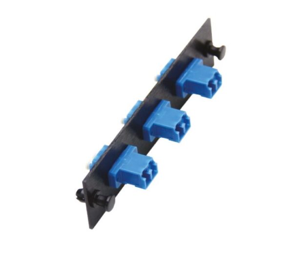 733.jpg Link UF-2122SM 3 LC Duplex Snap-In Adapter PLATE (SM & MM.) (แผง SNAP SM, LC 6 F)