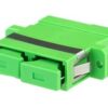 Link UF-0066SM/APC SC/APC DUPLEX ADAPTER,SC/APC, Ceramic Sleeve Green Housing