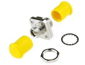 Link UF-0088SQ FC Square ADAPTER, SM Ceramic Sleeve Metal Housing