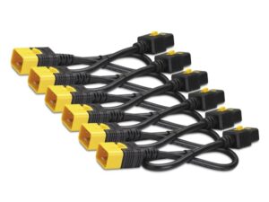APC AP8714S Power Cord Kit (6 ea), Locking, C19 to C20, 1.2m