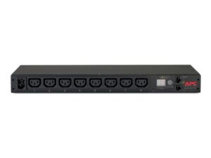 APC AP7820B Rack PDU, Metered, 1U, 12A/208V, 10A/230V, (8) C13