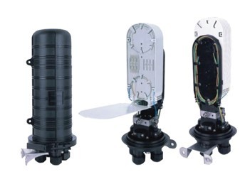 Link UF-3022A 24 Core F.O. Splice Closure, Dome Type (Vertical) / 2 Tray (12F)