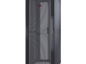 APC AR3140 NetShelter SX, Networking Rack Enclosure, 42U, Black, 1991H x 750W x 1070D mm with Casters, Feet, Vertical Cable Managers, Side Panels