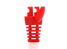 Link US-6512 CAT 5E Locking Plug BOOT สีแดง