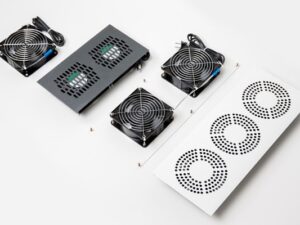 VA-6602 VENTILATOING FAN 2 X Ø 4" WITH PLATE (HEAVY DUTY)