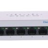 Cisco CBS110-8T-D-EU 8-Ports Gigabit 10/100/1000 Mbps Unmanaged Desktop Plug-and-Play Switch