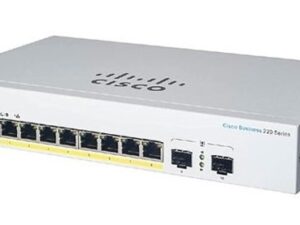 Cisco CBS220-8P-E-2G-EU 8-port 10/100/1000Mbps GE, PoE 8 ports 802.3af/at, 2x1G SFP
