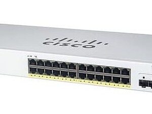 Cisco CBS220-24P-4G-EU Smart Manage PoE Switch L2 24-port 10/100/1000Mbps GE, PoE 24 ports 802.3af/at, 4x1G SFP