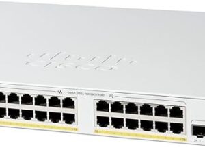 8452.jpg Cisco C1300-24P-4G Catalyst 1300 24-port GE, PoE, 4x1G SFP