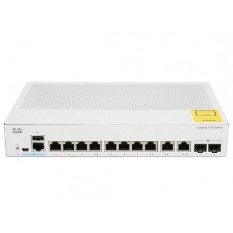 8533.jpg Cisco C1000-8T-E-2G-L Catalyst 1000 8port GE, Ext PS, 2x1G SFP