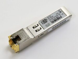 8655.jpg Cisco GLC-TE 1000BASE-T SFP transceiver module for Category 5 copper wire