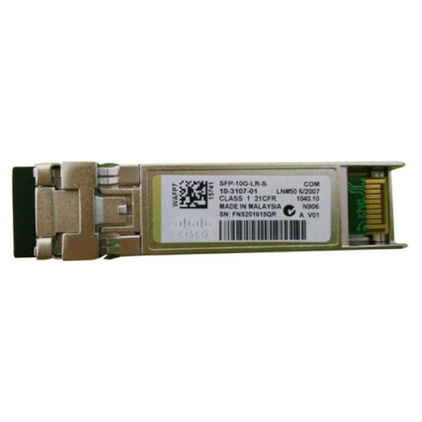 8662.png Cisco SFP-10G-LR-S 10GBASE-LR SFP Module, Enterprise-Class