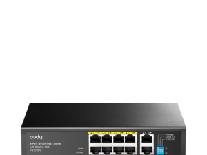 Cudy FS1010PG 8-Port 10/100M PoE+ Switch with 2 Uplink GbE