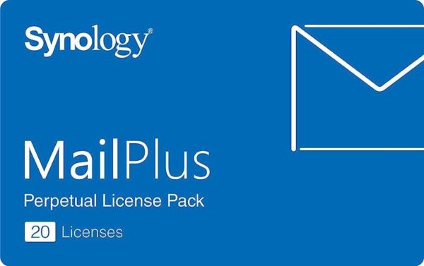 Synology MailPlus 20 Virtual Licenses perceptual license pack for 20 email accounts