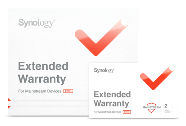 Synology EW202 2-years extended warranty pack for High-End Devices.