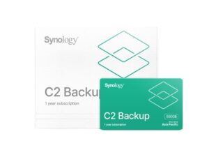 Synology C2-BACKUP500G-1Y-APAC C2 Backup Personal License Pack (500GB, 1 year)