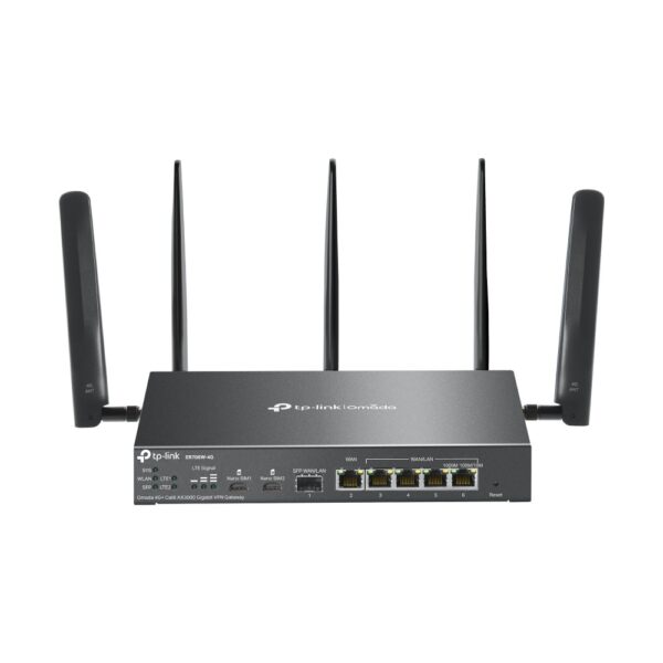 TP-Link Omada ER706W-4G 4G+ Cat6 AX3000 Gigabit VPN Router