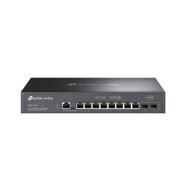 9479.jpg TP-Link Omada SG3210X-M2 8-Port 2.5GB + 2 10GE SFP+ Managed Switch