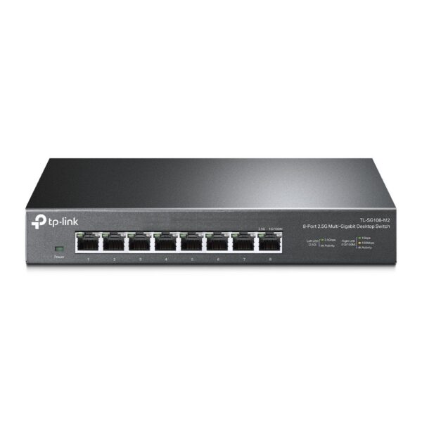 TP-Link TL-SG108-M2 8Port 2.5GMulti-G DesktopUnmanagedSwitch