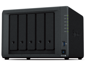 Synology DS1522+ 5-bay DiskStation (up to 15-bay), Dual Core 2.6 GHz (turbo to 3.1 GHz)