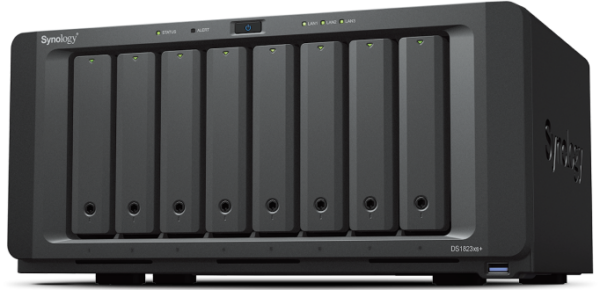 Synology DS1823xs+ 8-bay DiskStation (up to 18-bay), AMD Ryzen V1780B quad-core , 8GB RAM (up to 32GB)