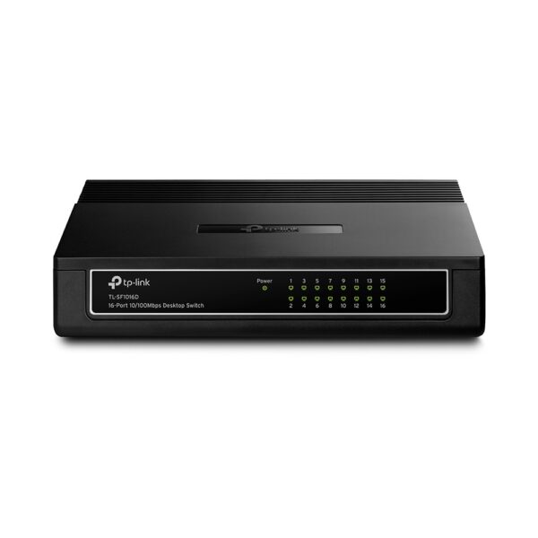 9613.jpg TP-Link TL-SF1016D 16Port 10/100M Desktop Unmanaged Switch