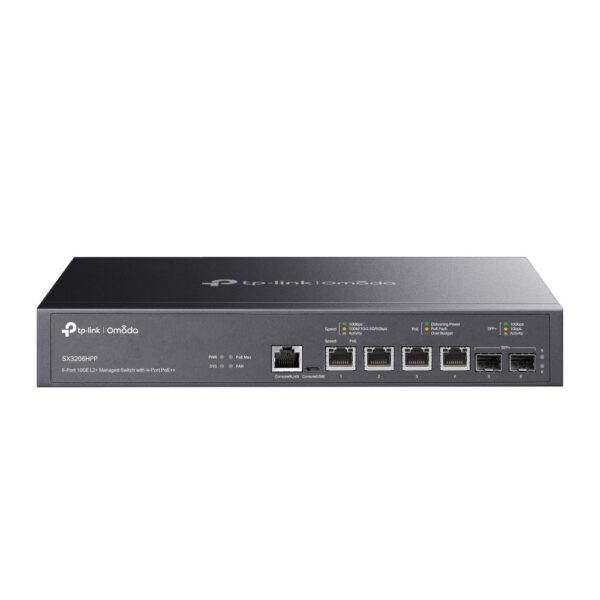 TP-Link Omada SX3206HPP 4 10G POE++ 2 10G SFP+ Managed Switch