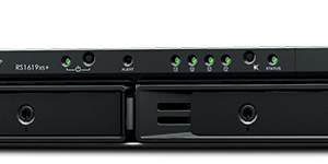 Synology RS1619xs+ 4-bay RackStation (up to 16-bay), Quad Core 2.2 GHz, 8GB RAM (up to 64GB)