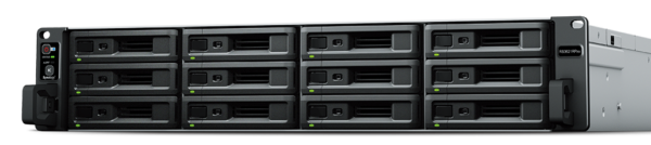 Synology RS3621RPxs 12-bay RackStation (up to 36-bay), Six Core 2.2 GHz (12 threads - turbo to 2.7GHz), 8GB RAM (up to 64GB)