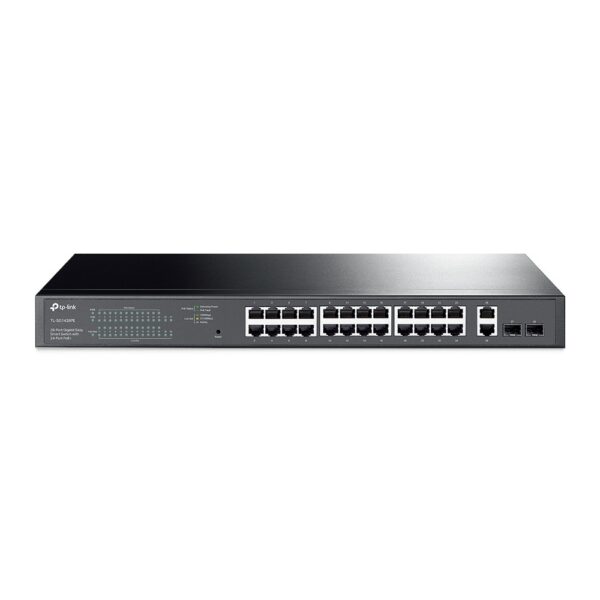 TP-Link TL-SG1428PE 28Port Gb EasySmartSwitch, 24Port PoE+