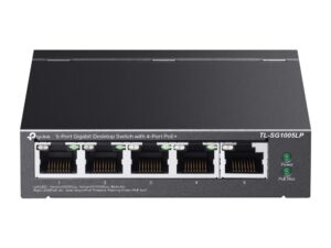 TP-Link TL-SG1005LP 5Port Gb Desktop Switch, 4-Port PoE+ 40W
