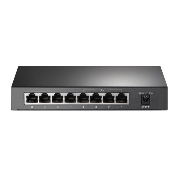 9824.jpg TP-Link TL-SG1008P 8Port Gb Desktop Switch, 4-Port PoE+ 64W