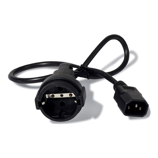 AP9880 APC AP9880 Power Cord, C14 to CEE 7/7 Schuko, 0.6m