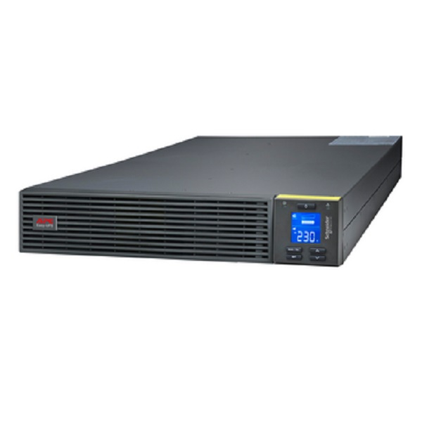 SRVPM6KRIL APC SRVPM6KRIL Easy UPS On-Line, 6kVA/6kW, Rackmount 2U, 230V, 1x Hard wire 3-wire(1P+N+E) outlet, Intelligent Slot, Extended runtime, No battery, W/O rail kit