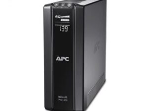 APC BR1500GI Back-UPS Pro, 1500VA/865W, Tower, 230V, 10x IEC C13 outlets, AVR, LCD, User Replaceable Battery