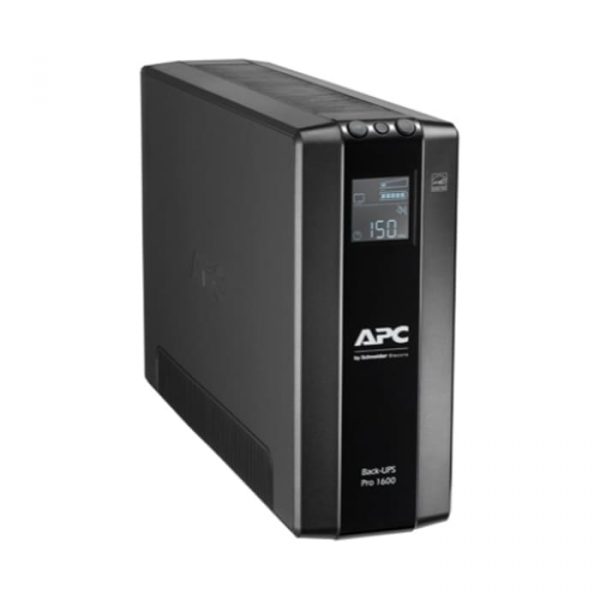 BR1600MI APC BR1600MI Back-UPS Pro, 1600VA/960W, Tower, 230V, 8x IEC C13 outlets, AVR, LCD, User Replaceable Battery