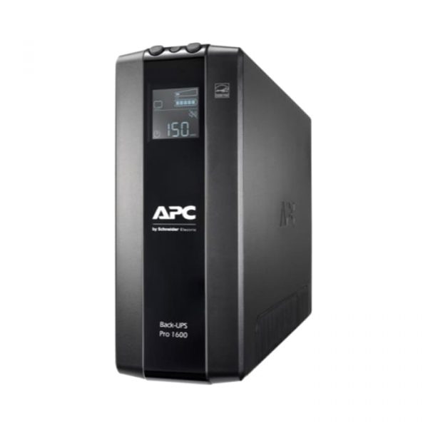 BR1600MI APC BR1600MI Back-UPS Pro, 1600VA/960W, Tower, 230V, 8x IEC C13 outlets, AVR, LCD, User Replaceable Battery