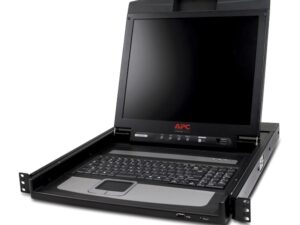 APC AP5816 17" Rack LCD Console with Integrated 16 Port Analog KVM Switch