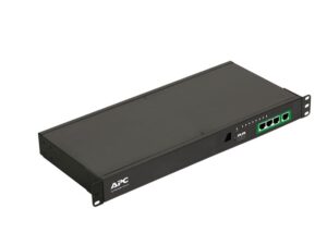 APC EPDU1016S Easy Rack PDU, Switched, 1U, 1 Phase, 3.7kW, 230V, 16A, 8 x C13 outlets, IEC60320 C20 inlet