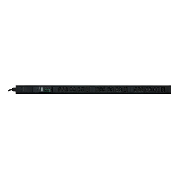 APC EPDU1216M Easy Rack PDU, Metered, 0U, 3 Phase, 11kW, 230V, 16A, 21 x C13 and 3 x C19 outlets, IEC60309 3P+N+PE inlet
