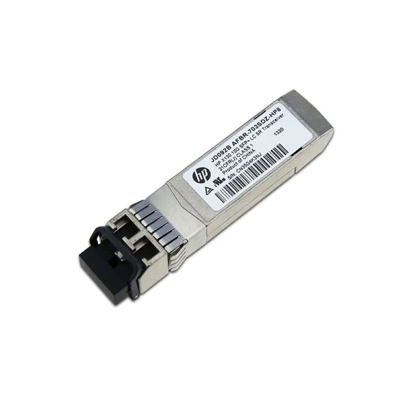 JD092B HPE JD092B HPE X130 10G SFP+ LC SR Transceiver (Multi-Mode)