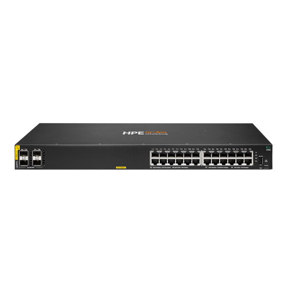 JL677A HPE JL677A Aruba CX 6100 24G CL4 POE 4SFP+ Switch