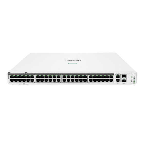 HPE JL809A IAruba IOn 1960 48G 2XGT 2SFP+ POE 600W Switch