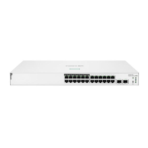 HPE JL813A Aruba IOn 1830 24G 2SFP 195W Sw (12 x 10/100/1000, 12 x 10/100/1000 PoE+, 2 x SFP)