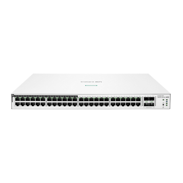 JL815A HPE JL815A Aruba IOn 1830 48G 4SFP 370W Sw (24 x 10/100/1000, 24 x 10/100/1000 PoE+, 4 x SFP)