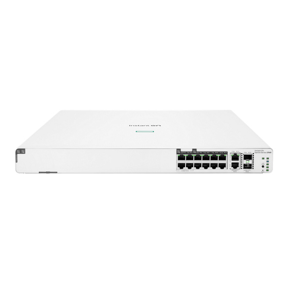 S0F35A HPE S0F35A Aruba IOn 1960 8G 4p2.5 2XT 2XF POE 480W (8x1G POE, 4x1G/2.5G POE, 2x10G Base-T, 2SFP+)