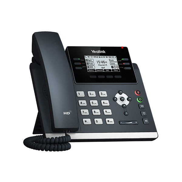 SIP-T42U-1 Yealink SIP-T42U+Adapter Well-Rounded Voice SIP Phone