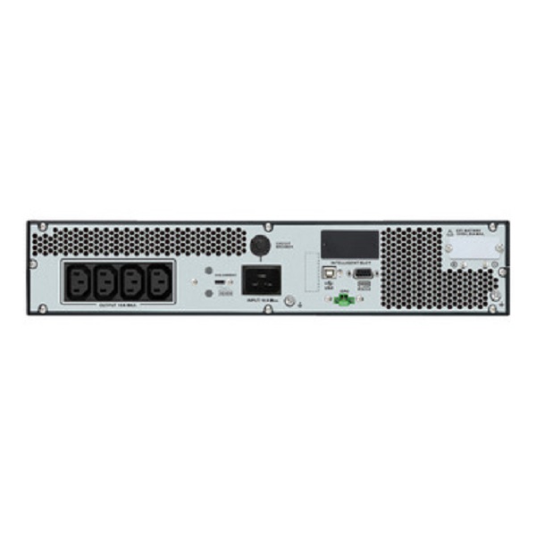 APC SRVPM2KRIL-E Easy UPS On-Line, 2000VA/1800W, Rackmount 2U, 230V, 4x IEC C13 outlets, Intelligent Card Slot, LCD, Extended runtime, No Battery, W/O rail kit